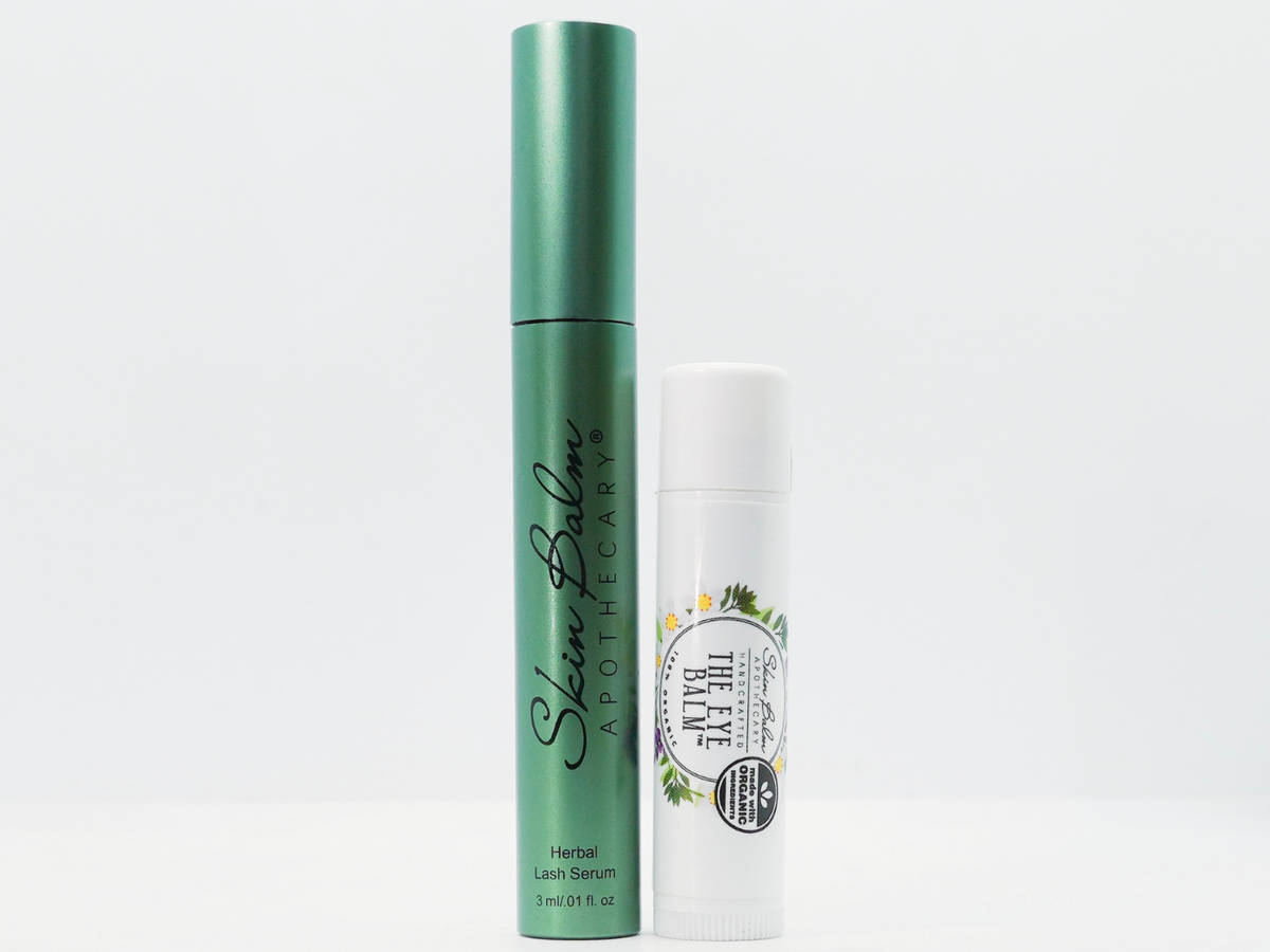 How To Apply The Herbal Lash Serum + The Eye Balm™ Together for Max Lash Growth Results